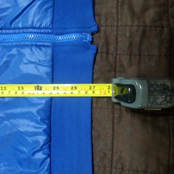 Vintage Izod Lacoste Jacket Puffer Bomber Hooded  Men's Large Winter 80's 70's - Picture 16 of 16